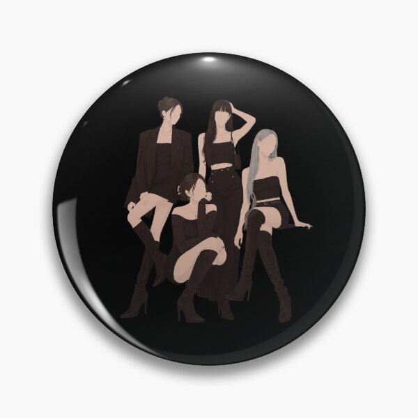 Artikelvorschau, BLACKPINK-Mitglieder-Silhouette entworfen und verkauft von ChanelHowell.