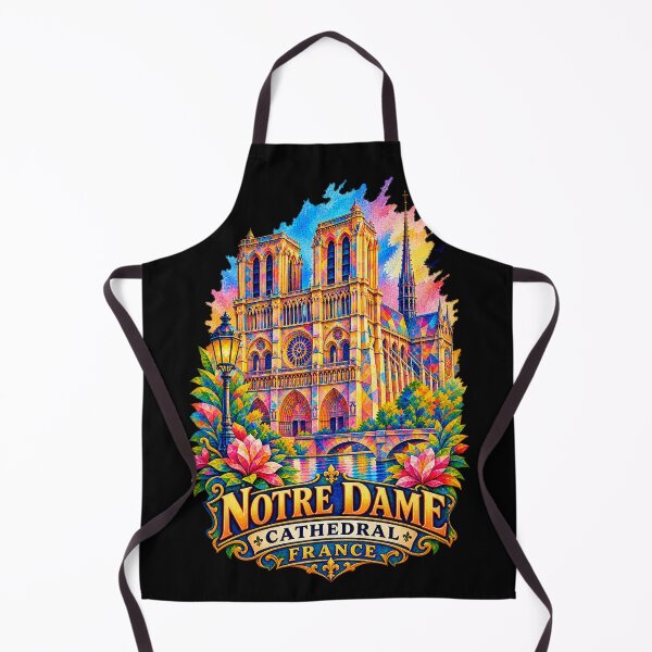 Item preview, ✅ Watercolor Art of Notre Dame Cathedral, Paris, France – A Souvenir of Your Trip to Europe designed and sold by Geometric Art..