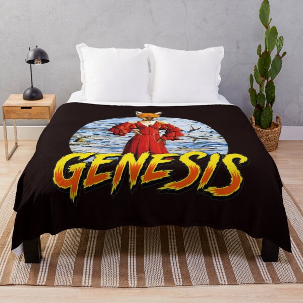 Item preview, Genesis Fox Lady Red Dress Retro Art designed and sold by ShophiaCrafts.