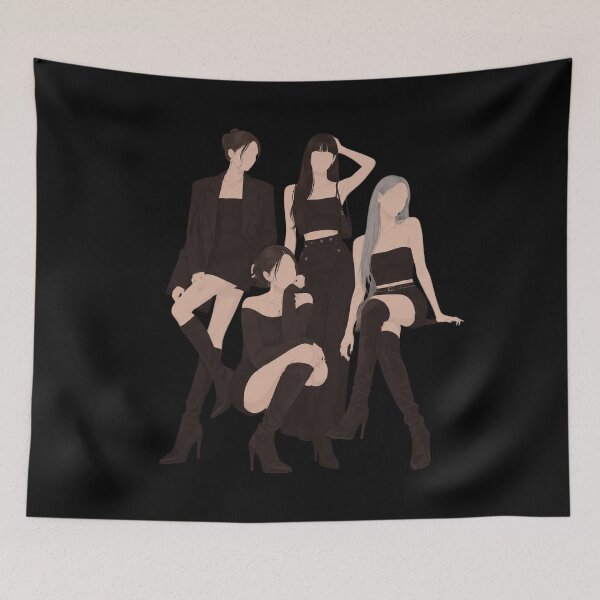 Item preview, BLACKPINK Members Silhouette designed and sold by ChanelHowell.