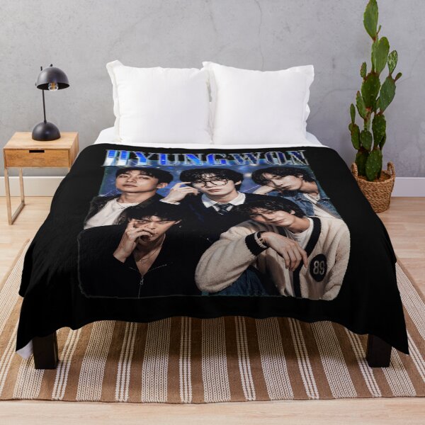 Item preview, HYUNGWON Kpop Idol Vintage Retro Style Graphic Tee designed and sold by BruceJo2744454.