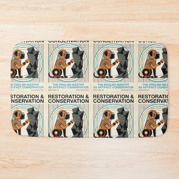 Item preview, English Mastiff Sculpture Conservator designed and sold by PictoVibe.