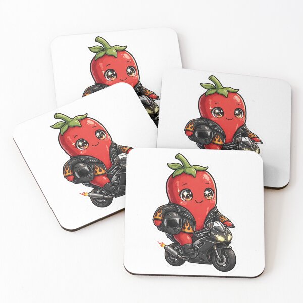 Item preview, Cute Biker Chili Pepper Spicy Motorcycle Rebel designed and sold by Fort Chiswell Trading Company.