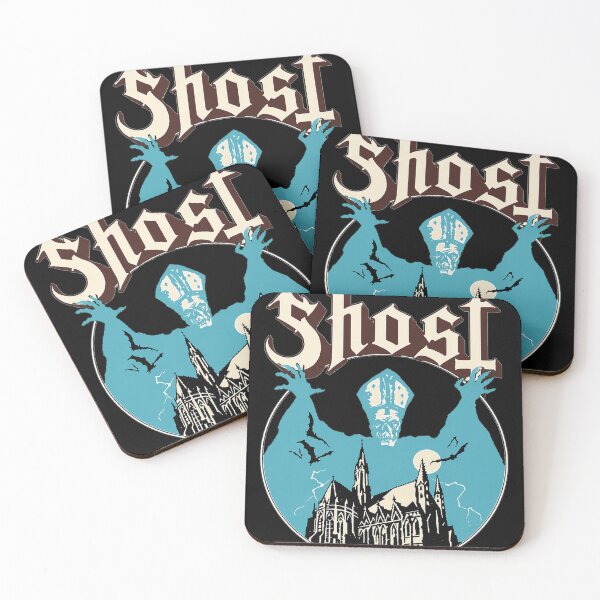 Item preview, Ghost Band Gothic Cathedral Bats Logo  designed and sold by SilentCosmos.