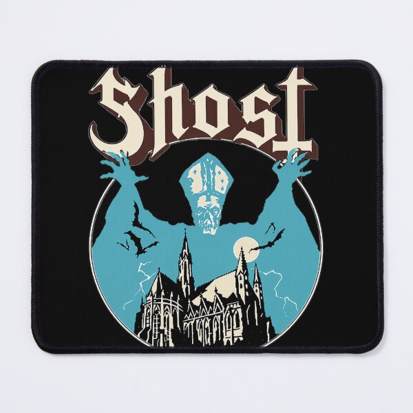 Item preview, Ghost Band Gothic Cathedral Bats Logo designed and sold by SilentCosmos.