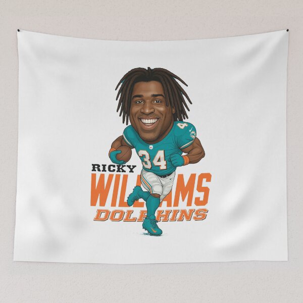 Item preview, Miami Football Legend Ricky Williams Caricature designed and sold by Jazmynengerd.