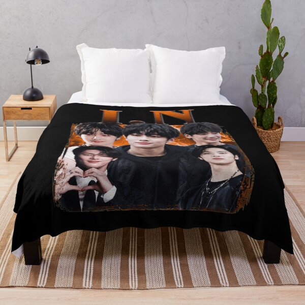 Item preview, I.N K-pop Idol Retro Photo Collage designed and sold by RyanDod9786210.
