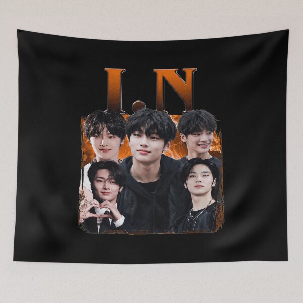 Item preview, I.N K-pop Idol Retro Photo Collage  designed and sold by RyanDod9786210.