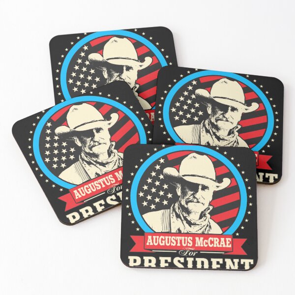 Item preview, Augustus McCrae For President Vintage Western Campaign designed and sold by SilentCosmos.