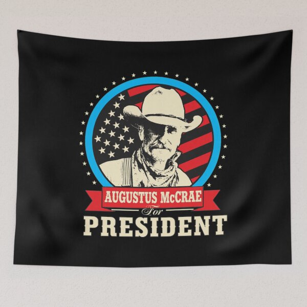 Item preview, Augustus McCrae For President Vintage Western Campaign designed and sold by SilentCosmos.