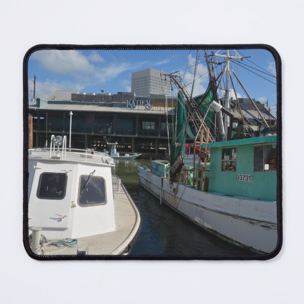 Item preview, Colorful Boats by the Dock designed and sold by Savannah Gibbs.