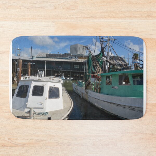 Item preview, Colorful Boats by the Dock designed and sold by Savannah Gibbs.