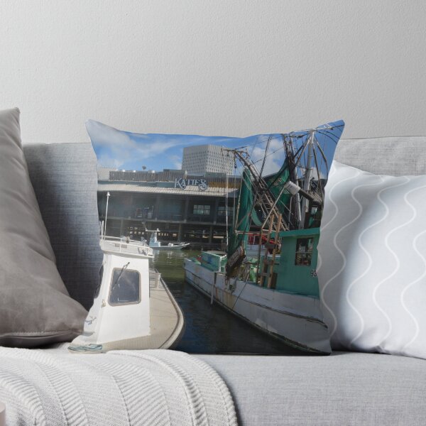 Item preview, Colorful Boats by the Dock designed and sold by Savannah Gibbs.