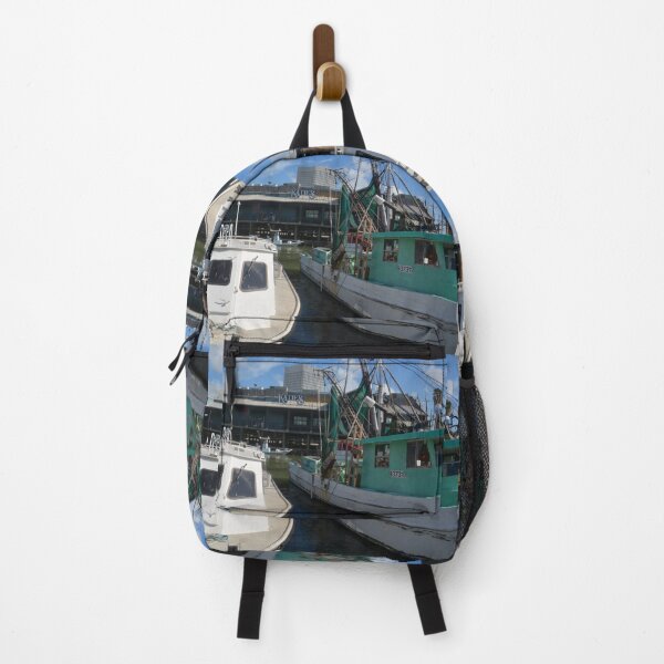 Item preview, Colorful Boats by the Dock designed and sold by Savannah Gibbs.