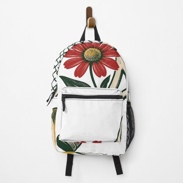 Item preview, Vintage Tennis Racket And Daisy Graphic designed and sold by S06PMarketing.