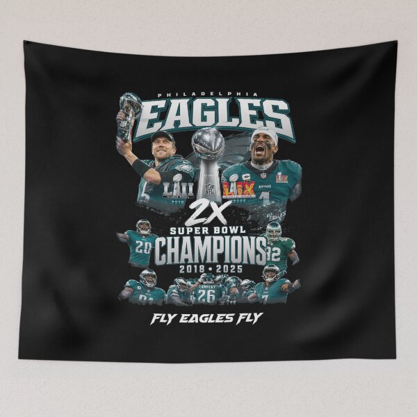 Item preview, Philly Football Double Champions Tribute designed and sold by Jazmynengerd.