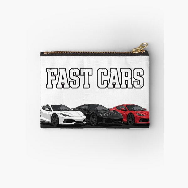 Item preview, Fast Cars Triple - White Black Red Sports Cars T-Shirt - Racing Streetwear Graphic - Speed Lovers Car Enthusiast Design designed and sold by yassine elhaidi.