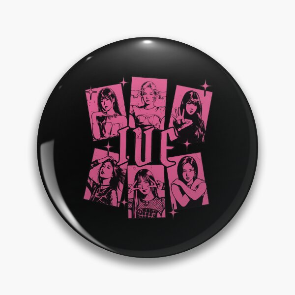 Item preview, IVE K-pop Girl Group Anime Style  designed and sold by Crystal7369376.
