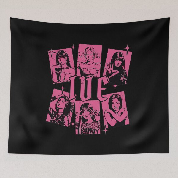 Item preview, IVE K-pop Girl Group Anime Style  designed and sold by Crystal7369376.