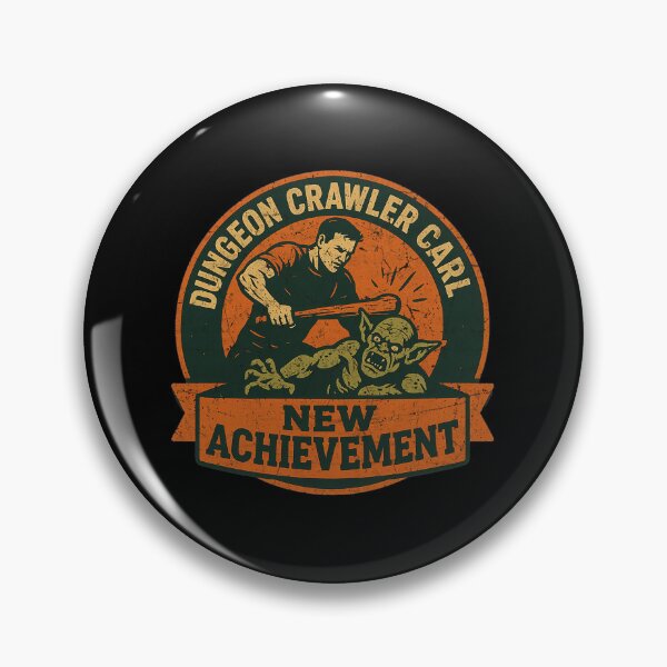 Item preview, Dungeon Crawler Carl New Achievement Retro Art designed and sold by SilentCosmos.