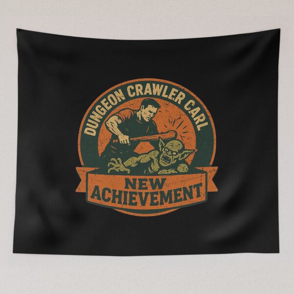 Item preview, Dungeon Crawler Carl New Achievement Retro Art designed and sold by SilentCosmos.