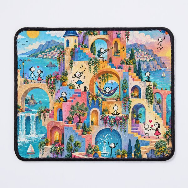 Item preview, A Colorful City of Emotions designed and sold by Qenlo.