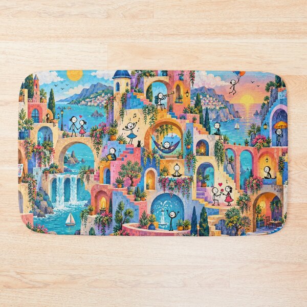 Item preview, A Colorful City of Emotions designed and sold by Qenlo.
