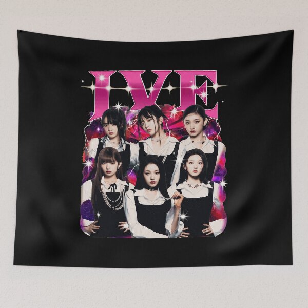 Item preview, IVE K-Pop Girl Group Retro Photo  designed and sold by BruceJo2744454.