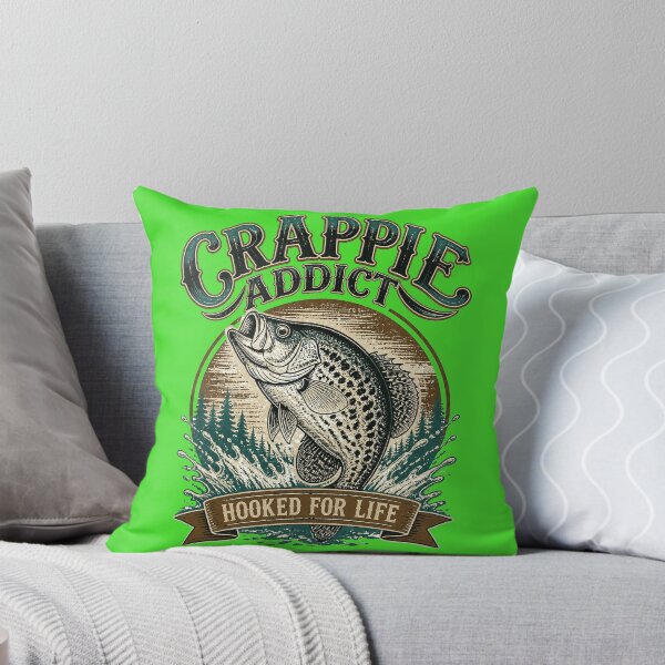 Item preview, Crappie Fishing Funny Quote Panfish Angler Shirt Design designed and sold by Mahilis.