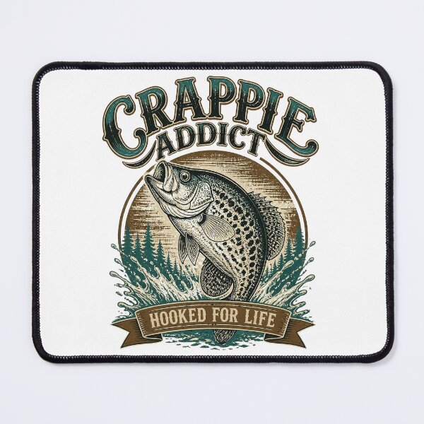 Item preview, Crappie Fishing Funny Quote Panfish Angler Shirt Design designed and sold by Mahilis.