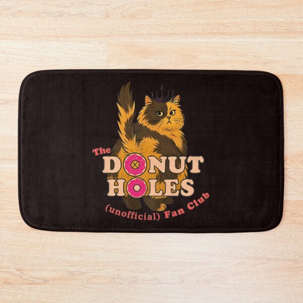 Item preview, Fluffy Cat with Crown The DONUT HOLES Fan Club designed and sold by findOutDraw.