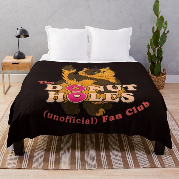 Item preview, Fluffy Cat with Crown The DONUT HOLES Fan Club designed and sold by findOutDraw.