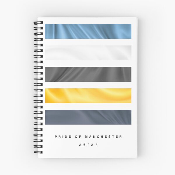 Item preview, ‘Pride of Manchester’ 26/27 Football Kit Hue Palette - Blue & White designed and sold by The Colourful Game.