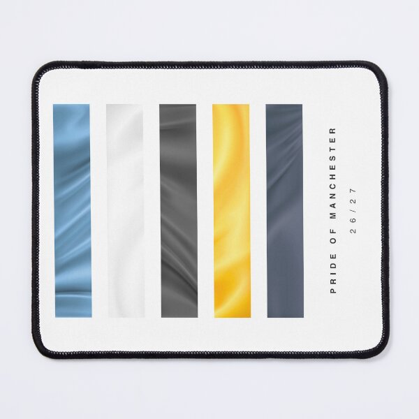 Item preview, ‘Pride of Manchester’ 26/27 Football Kit Hue Palette - Blue & White designed and sold by The Colourful Game.