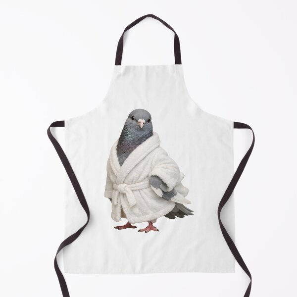 Item preview, Oriental Roller Pigeon Fluffy Bathrobe designed and sold by Sillytoe.