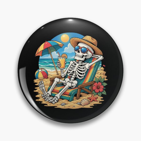Item preview, Beach Skeleton Lounge designed and sold by CheyanneBlake.
