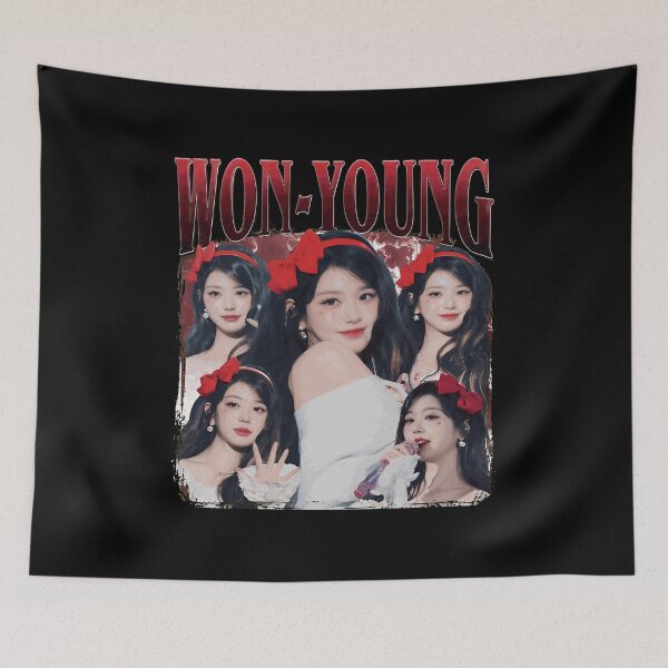 Item preview, Jang Wonyoung Vintage Retro K-Pop Idol  designed and sold by Claudia5010088.
