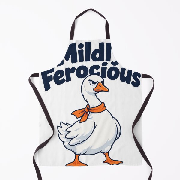 Item preview, Mildly Ferocious Funny Goose Slogan designed and sold by S06PMarketing.