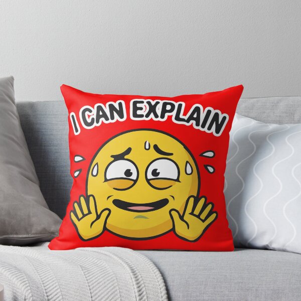 Item preview, Emote Emoji I Can Explain designed and sold by Innovartxt.