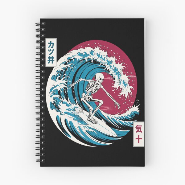 Item preview, Skeleton Surfer Wave designed and sold by CheyanneBlake.