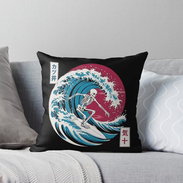 Item preview, Skeleton Surfer Wave designed and sold by CheyanneBlake.