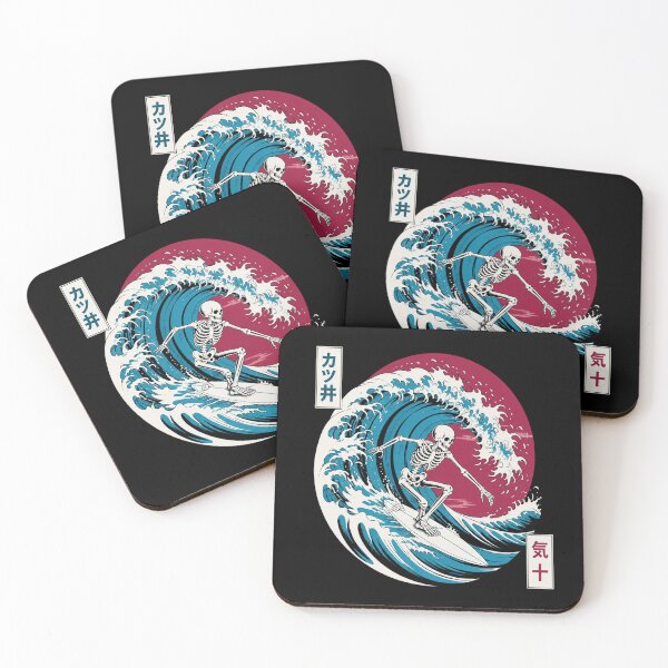 Item preview, Skeleton Surfer Wave designed and sold by CheyanneBlake.