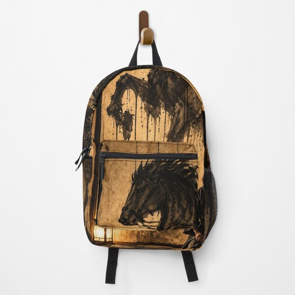 Item preview, Kneeling Samurai Before a Warrior Mural designed and sold by MouradStudio.