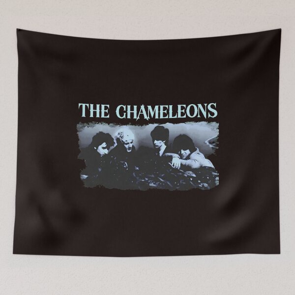 Artikelvorschau, Die Chameleons Band im Retro-Stil entworfen und verkauft von findOutDraw.
