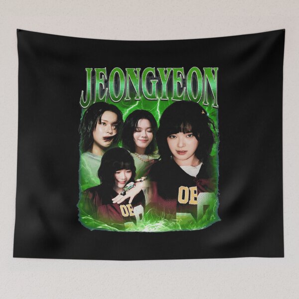 Artikelvorschau, JEONGYEON Retro Vintage Kpop Fanartikel entworfen und verkauft von BruceJo2744454.