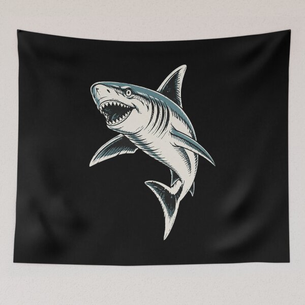 Item preview, Shark Skeleton Retro designed and sold by CheyanneBlake.