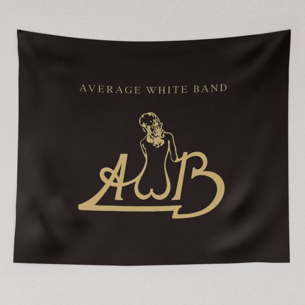 Item preview, Average White Band AWB Retro Gold  designed and sold by findOutDraw.