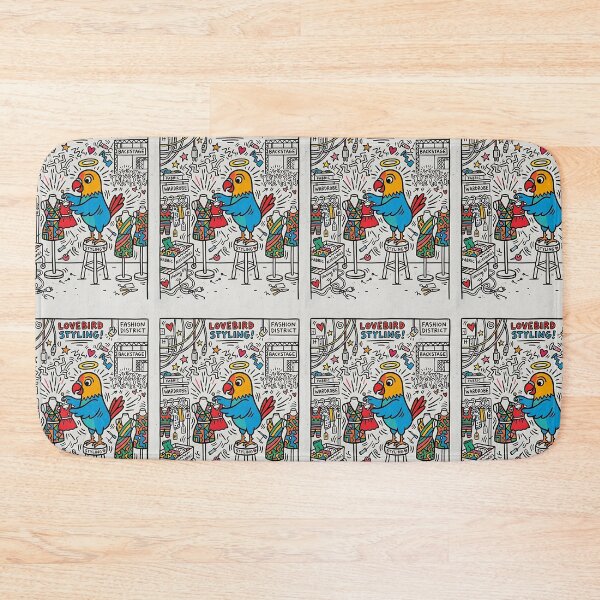 Item preview, Lovebird Backstage Stylist designed and sold by PictoVibe.