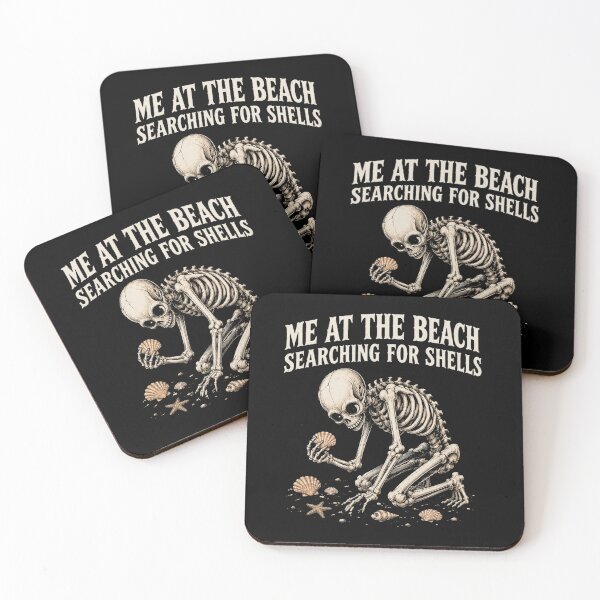Item preview, Beach Shell Search Skeleton designed and sold by CheyanneBlake.