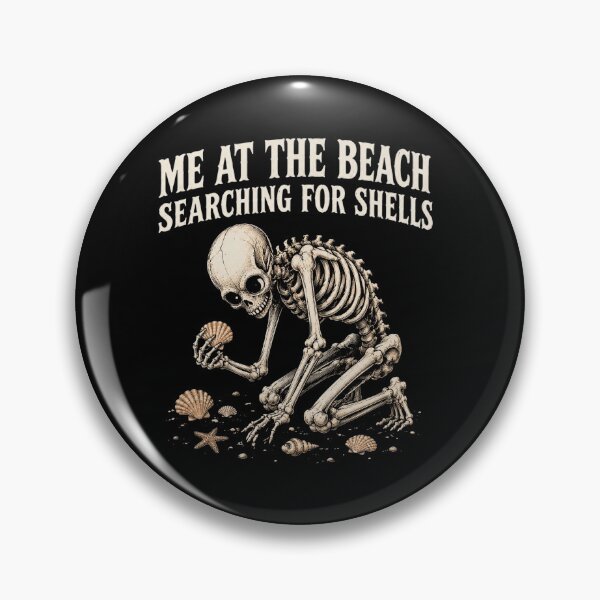 Artikelvorschau, Strandmuschelsuche Skelett entworfen und verkauft von CheyanneBlake.